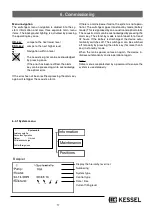 Предварительный просмотр 17 страницы Kessel Aqualift F Duo/XXL SPF 260 KE Installation, Operating And Maintenance Instructions