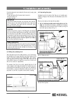 Предварительный просмотр 9 страницы Kessel Aqualift F  Standard Installation, Operating And Maintenance Instructions