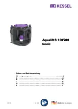 Предварительный просмотр 1 страницы Kessel Aqualift S 100 Manual