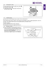 Предварительный просмотр 11 страницы Kessel Aqualift S Installation And Operating Instructions Manual