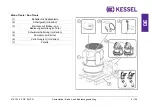 Preview for 9 page of Kessel Aquapump Small Installation And Operating Manual