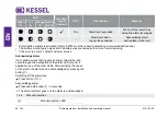 Preview for 84 page of Kessel Aquapump Small Installation And Operating Manual