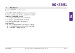 Preview for 87 page of Kessel Aquapump Small Installation And Operating Manual