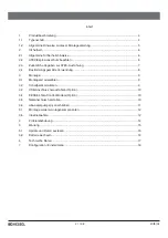 Preview for 2 page of Kessel Comfort Plus SD Instructions For Installation, Operation And Maintenance