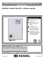 Preview for 49 page of Kessel Comfort Plus SD Instructions For Installation, Operation And Maintenance