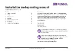 Предварительный просмотр 37 страницы Kessel Comfort PLUS Original Operation Manual