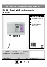 Kessel Control Unit Ecolift 230V Instructions For Installation, Operation And Maintenance предпросмотр