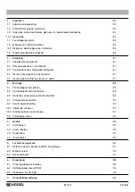 Preview for 82 page of Kessel Control Unit Ecolift 230V Instructions For Installation, Operation And Maintenance