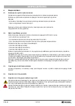 Preview for 107 page of Kessel Control Unit Ecolift 230V Instructions For Installation, Operation And Maintenance