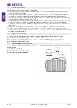 Preview for 26 page of Kessel EasyClean free NS 25 Installation And Operating Instructions Manual