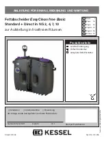 Preview for 1 page of Kessel EasyClean free Instructions For Installation, Operation And Maintenance