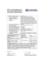 Preview for 88 page of Kessel EasyClean free Instructions For Installation, Operation And Maintenance