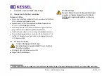 Предварительный просмотр 16 страницы Kessel EasyClean SkimTech Basic Translation Of Original Instruction Manual