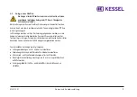 Предварительный просмотр 17 страницы Kessel EasyClean SkimTech Basic Translation Of Original Instruction Manual