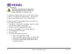 Предварительный просмотр 24 страницы Kessel EasyClean SkimTech Basic Translation Of Original Instruction Manual