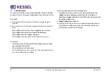 Предварительный просмотр 54 страницы Kessel EasyClean SkimTech Basic Translation Of Original Instruction Manual