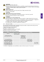 Preview for 59 page of Kessel Ecolift XL Installation And Operating Instructions Manual