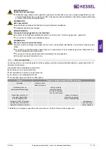 Preview for 77 page of Kessel Ecolift XL Installation And Operating Instructions Manual