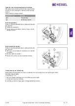 Preview for 83 page of Kessel Ecolift XL Installation And Operating Instructions Manual