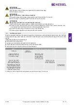 Preview for 95 page of Kessel Ecolift XL Installation And Operating Instructions Manual