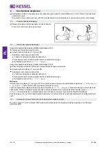 Предварительный просмотр 104 страницы Kessel Ecolift XL Installation And Operating Instructions Manual