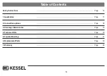 Preview for 16 page of Kessel GTF 1000 Installation, Operation And Maintenance Manual