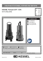 Kessel GTF 50 Hz Series Instructions For Installation, Operation And Maintenance предпросмотр