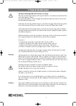 Preview for 2 page of Kessel INNO-CLEAN Installation Manual