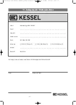 Preview for 37 page of Kessel INNO-CLEAN Installation Manual