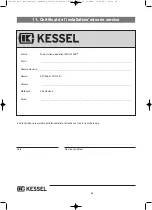 Preview for 80 page of Kessel INNO-CLEAN Installation Manual