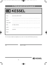 Preview for 123 page of Kessel INNO-CLEAN Installation Manual