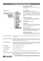 Preview for 124 page of Kessel InnoClean PLUS EW 10 Installation, Operating And Maintenance Instrutions