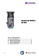 Предварительный просмотр 1 страницы Kessel LW 600 Installation And Operating Instructions Manual