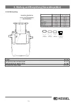 Предварительный просмотр 13 страницы Kessel NS 1 Installation And Operating Instructions Manual