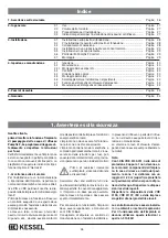 Preview for 26 page of Kessel Pumpfix F Comfort Instructions For Assembly, Operation And Maintenance