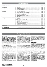 Preview for 62 page of Kessel Pumpfix F Comfort Instructions For Assembly, Operation And Maintenance