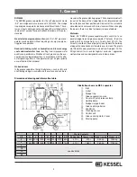 Preview for 5 page of Kessel SE M NS 10 Installation, Operating And Maintenance Instructions