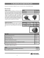 Preview for 21 page of Kessel SE M NS 10 Installation, Operating And Maintenance Instructions