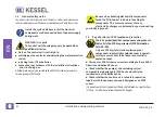 Предварительный просмотр 42 страницы Kessel SG 400 V Duo Original Operation Manual