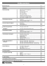 Предварительный просмотр 2 страницы Kessel Staufix FKA Comfort Installation And Operating Manual