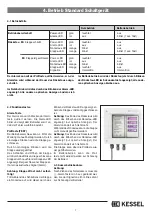 Предварительный просмотр 7 страницы Kessel Staufix FKA Comfort Installation And Operating Manual