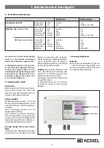 Предварительный просмотр 11 страницы Kessel Staufix FKA Comfort Installation And Operating Manual