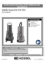 Предварительный просмотр 37 страницы Kessel STF 50 Hz Series Instructions For Installation, Operation And Maintenance