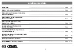 Preview for 2 page of Kessel UNIVA-Aqualift Installation And Operating Instructions Manual