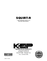 Предварительный просмотр 1 страницы Kessler-Ellis Products SQUIRT-R Instruction Manual