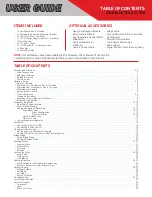 Preview for 2 page of Kessler CINESHOOTER Complete User'S Manual