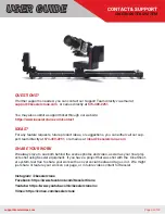 Preview for 34 page of Kessler CINESHOOTER Complete User'S Manual