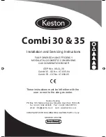 Keston Combi 30 Installation And Servicing Instructions preview