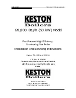 Preview for 1 page of Keston K170 Installation And Servicing Instructions