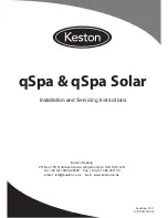 Preview for 1 page of Keston qSpa Installation And Servicing Instructions